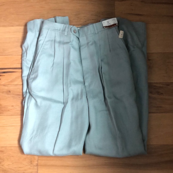 Stanley Blacker Trousers light blue/grey marked size 10 but fits like a 2/4 NWT - Picture 1 of 7